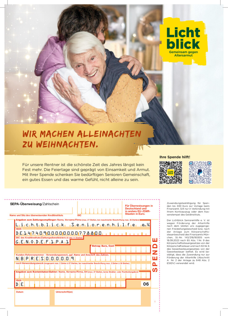Seniorenhilfe Lichtblick