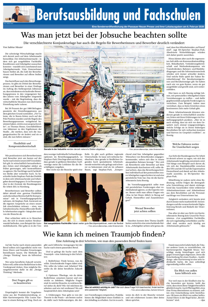 Berufsausbildung & Fachschulen